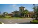 Elegant community center with manicured landscaping at 6933 Quiet Creek Dr, Bradenton, FL 34212