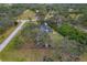 House with pool and large lot, seen from above at 7565 64Th E Ct, Palmetto, FL 34221