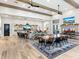 Spacious community room with seating and fireplace at 8050 Redonda Loop, Lakewood Ranch, FL 34202