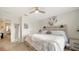 Spacious main bedroom with ensuite bathroom access at 8533 Lunar Skye St, Sarasota, FL 34241