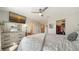 Main bedroom with large closet and bathroom access at 8533 Lunar Skye St, Sarasota, FL 34241