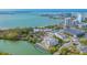 Waterfront condo community with a pool and private boat docks at 888 S Orange Ave # 3D, Sarasota, FL 34236