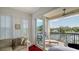 Relaxing balcony overlooking the waterfront at 888 S Orange Ave # 3D, Sarasota, FL 34236