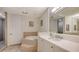 Spa-like bathroom with soaking tub and separate shower at 888 S Orange Ave # 3D, Sarasota, FL 34236