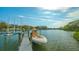 Private boat dock on the waterway at 888 S Orange Ave # 3D, Sarasota, FL 34236