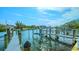 Private boat dock with access to the waterway at 888 S Orange Ave # 3D, Sarasota, FL 34236