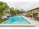 Large inviting pool with plenty of lounge space for entertaining at 1110 2Nd S Ave, Tierra Verde, FL 33715