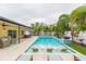Stunning pool and patio area, perfect for outdoor entertaining at 1110 2Nd S Ave, Tierra Verde, FL 33715