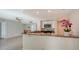 Modern kitchen with granite countertops and stainless steel appliances at 1111 N Gulfstream Ave # 3E, Sarasota, FL 34236