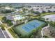 Community tennis courts, pool, and clubhouse at 12240 Whisper Lake Dr, Bradenton, FL 34211
