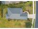 Top-down view of single-Gathering home and driveway at 12240 Whisper Lake Dr, Bradenton, FL 34211