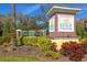 Eagle Trace community entrance sign and landscaping at 12240 Whisper Lake Dr, Bradenton, FL 34211