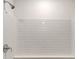 Clean white shower stall with subway tile and chrome fixtures at 13115 Cedar Elm Lane, Parrish, FL 34219