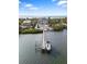Luxury waterfront home with private dock and stunning ocean views at 144 N Casey Key Rd, Osprey, FL 34229