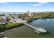 Waterfront home with private dock and pool, offering stunning ocean views at 144 N Casey Key Rd, Osprey, FL 34229