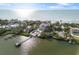 Luxury waterfront home community with private docks at 144 N Casey Key Rd, Osprey, FL 34229