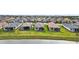 Community overview featuring various homes and lake at 16127 Fortezza Dr, Bradenton, FL 34211