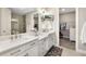Double vanity bathroom with walk-in shower and large closet at 16127 Fortezza Dr, Bradenton, FL 34211