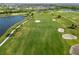 Golf course with sand traps and water at 16127 Fortezza Dr, Bradenton, FL 34211