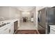 Open concept kitchen with island overlooking dining area at 16127 Fortezza Dr, Bradenton, FL 34211