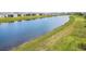 Peaceful lakefront view of the community at 16127 Fortezza Dr, Bradenton, FL 34211