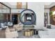 Elegant lobby with comfortable seating and fireplace at 16127 Fortezza Dr, Bradenton, FL 34211