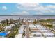 Aerial view of waterfront community with homes and lush landscaping at 2107 Palma Sola Blvd # 59, Bradenton, FL 34209