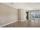 Dining area with tile floors and access to patio at 21628 Lake Placid Way, Venice, FL 34293