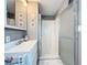 Bathroom with shower, sink and vanity at 3333 26Th E Ave # 1241, Bradenton, FL 34208