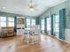 Charming dining area with white table and chairs at 3333 26Th E Ave # 1241, Bradenton, FL 34208