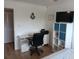 Home office space with a desk, chair, and storage at 6033 34Th W St # 138, Bradenton, FL 34210