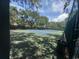 Well-maintained tennis court in a shady area at 6033 34Th W St # 138, Bradenton, FL 34210