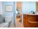 Small bathroom with toilet and vanity at 6300 Midnight Pass Rd # 708, Sarasota, FL 34242