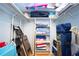 Large closet with shelving and ample storage space at 6300 Midnight Pass Rd # 708, Sarasota, FL 34242