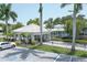 Covered entrance to the clubhouse with parking at 1570 Monarch Dr, Venice, FL 34293