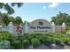 The Plantation Golf & Country Club entrance sign at 1570 Monarch Dr, Venice, FL 34293