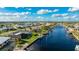 Waterfront community with many homes and canals at 181 Beeney Se Rd, Port Charlotte, FL 33952