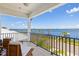 Relaxing balcony boasting stunning waterfront views at 1914 Riverside E Dr, Bradenton, FL 34208