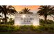 Community entrance sign for Mallory Park at 3409 Anchor Bay Trl, Lakewood Ranch, FL 34211