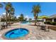 Resort-style pool and spa with comfortable seating at 3409 Anchor Bay Trl, Lakewood Ranch, FL 34211