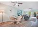 Charming dining area with table and chairs, near the living room at 3622 Lake Bayshore Dr # K302, Bradenton, FL 34205