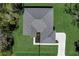 Aerial view of house and property at 3850 Skyway Ave, North Port, FL 34288
