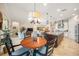 Kitchen breakfast nook with view to Gathering room at 3904 Waypoint Ave, Osprey, FL 34229