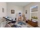 Art studio with hardwood floors and large window at 4697 Antrim Dr, Sarasota, FL 34240