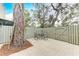 Private patio with table and chairs, great for outdoor dining at 4918 25Th W St # 102, Bradenton, FL 34207