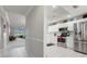 Bright kitchen with stainless steel appliances at 5240 Hyland Hills Ave # 1411, Sarasota, FL 34241