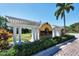 Community entrance sign for Las Palmas Luxury Condominiums at 5700 Bentgrass Dr # 16-211, Sarasota, FL 34235