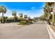 Gated entrance to the community at 6077 Amberly Dr, Bradenton, FL 34208
