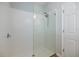 Large walk-in shower with glass enclosure at 6077 Amberly Dr, Bradenton, FL 34208