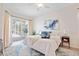 Bedroom with backyard access and relaxing view at 6702 Pinehurst Pl, Bradenton, FL 34202